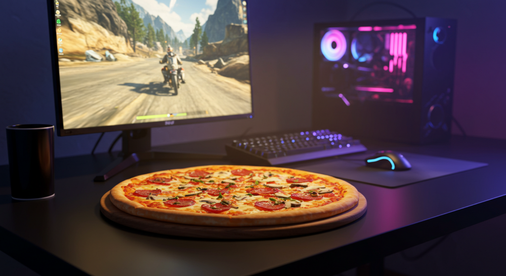 結論：熱いゲーム体験には、熱いピザを。