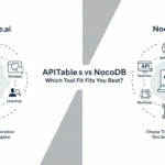 エンジニアも非エンジニアも必見！AITableとNocoDB・APITableの使い道の違い