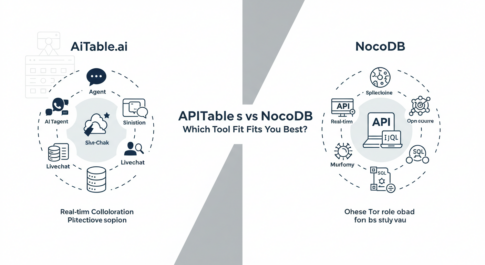 エンジニアも非エンジニアも必見！AITableとNocoDB・APITableの使い道の違い