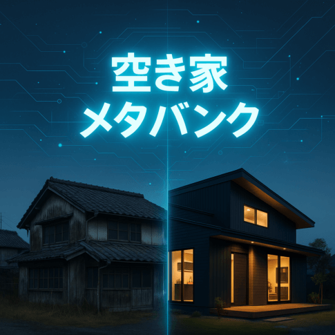 古民家 × AIリノベ = 地方再生！？永平寺町発「空き家メタバンク」革命