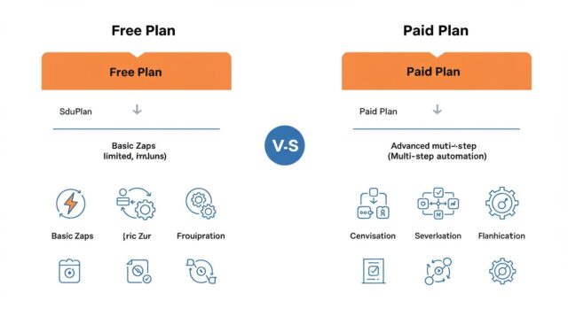 Zapier 無料プランと有料プランの違い