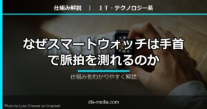 スマートウォッチの仕組み