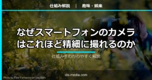スマートフォンカメラの仕��み