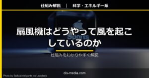 扇風機はどうやって風を起こしているのか