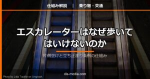 エスカレーターはなぜ歩いてはいけないのか